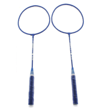 Çantalı Mavi Badminton Raket Seti