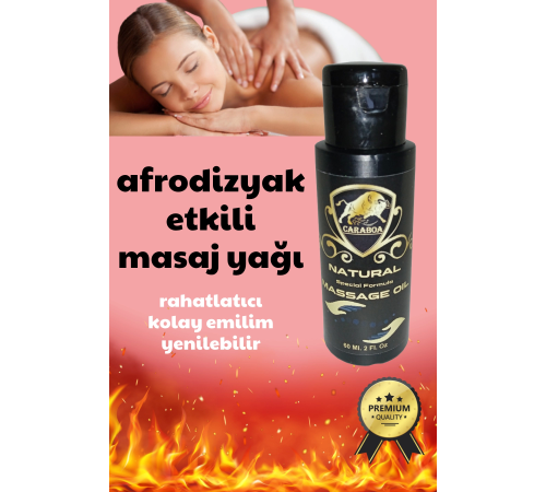 Caraboa Afro Aphrodisiaque Doğal Yenilebilir Etkili Vücut Masaj Yağı Oil 60ml Caraboa Afro Aphrodisiaque Doğal Yenilebilir Etkili Vücut Masaj Yağı Oil 60ml