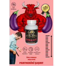 Caraboa BIGXXX Maximum Strenght Uzun Deneyim Penis Kalınlaştırıcılı Büyütücülü Sertleştiricili Caps