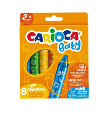 Carioca Jumbo Bebek Yumuşak Pastel Boya 8'li