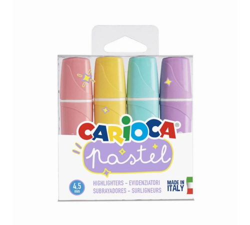 Carioca Pastel Marker 4'lü
