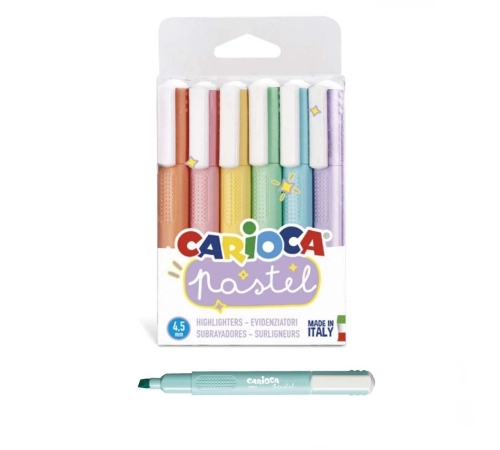 Carioca Pastel Marker 6'lı