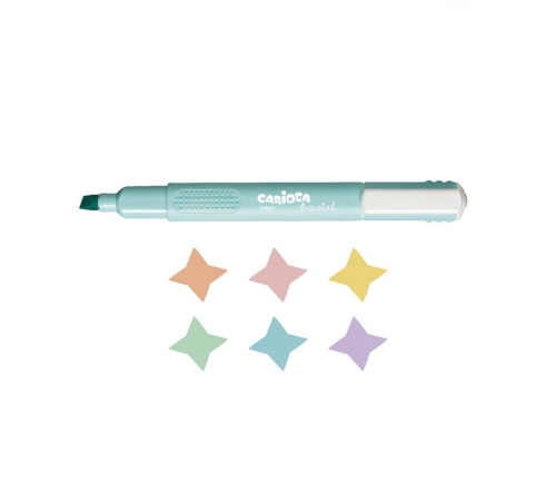 Carioca Pastel Marker 6'lı