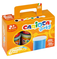 Carioca Yıkanabilir Parmak Boyası 6 Renk