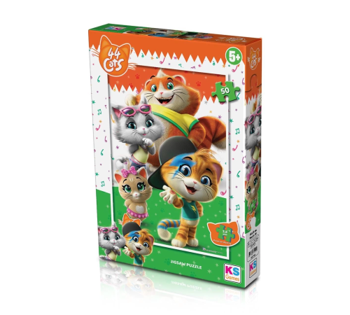 CAT 709 44 CATS PUZZLE 50 -KS CAT 709 44 CATS PUZZLE 50 -KS