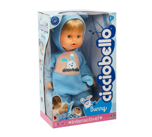 CCB09001 Cicciobello Tavşan Kostümlü ve Sesli 42 cm Bebek CCB09001 Cicciobello Tavşan Kostümlü ve Sesli 42 cm Bebek
