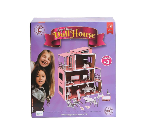 CCY00696 MEMO AHŞAP BEBEK EVİ NO 2 CCY00696 MEMO AHŞAP BEBEK EVİ NO 2