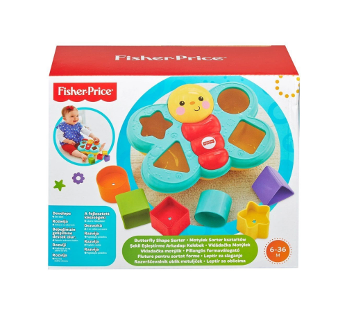 CDC22 Fisher-Price® Şekil Eşleştirme Arkadaşı Kelebek / Sıralama ve Şekil Ayırma Oyuncakları CDC22 Fisher-Price® Şekil Eşleştirme Arkadaşı Kelebek / Sıralama ve Şekil Ayırma Oyuncakları
