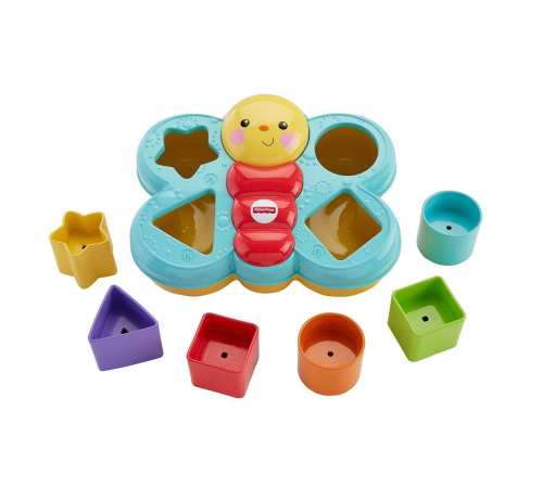 CDC22 Fisher-Price® Şekil Eşleştirme Arkadaşı Kelebek / Sıralama ve Şekil Ayırma Oyuncakları CDC22 Fisher-Price® Şekil Eşleştirme Arkadaşı Kelebek / Sıralama ve Şekil Ayırma Oyuncakları