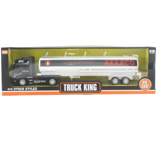 Çek Bırak Die Cast Siyah Kafalı Tanker