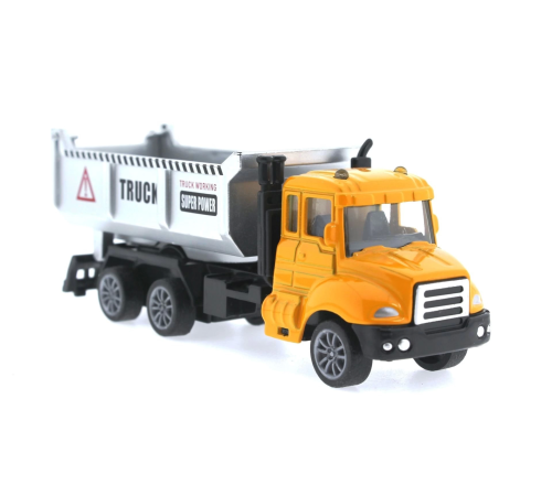 Çek Bırak Metal Mini Sarı Kamyon Çek Bırak Metal Mini Sarı Kamyon