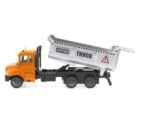 Çek Bırak Metal Mini Sarı Kamyon Çek Bırak Metal Mini Sarı Kamyon