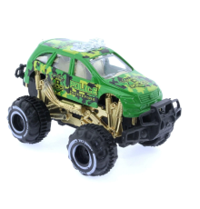 Çek Bırak Mini Off Road Yeşil Polis Aracı