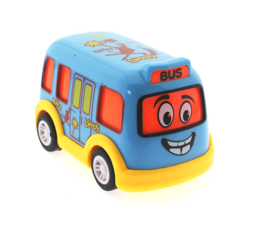 Çek Bırak Mini Sevimli Mavi Otobüs Çek Bırak Mini Sevimli Mavi Otobüs