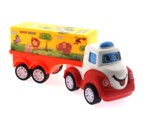 Çek Bırak Mini Sevimli Sarı Tır Çek Bırak Mini Sevimli Sarı Tır