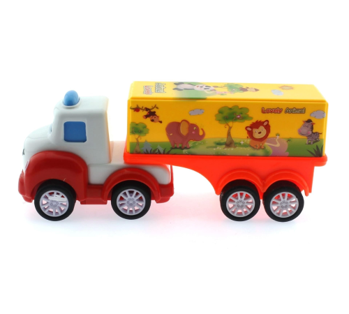 Çek Bırak Mini Sevimli Sarı Tır Çek Bırak Mini Sevimli Sarı Tır