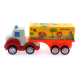 Çek Bırak Mini Sevimli Sarı Tır