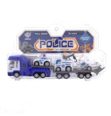 Çek Bırak Taşıyıcı Polis Tırı ve Mini Araçlar
