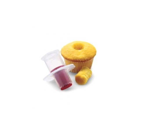 Çikolata Dolgulu Kek Için Kek Delici Delme Aparatı Cupcake Muffin Dolgu Açıcı Plastik Delici