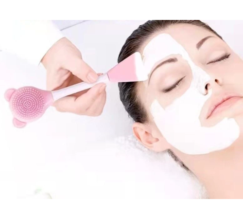 Cilt Bakım Fırçası ve Maske Spatulası Cilt Bakım Fırçası ve Maske Spatulası