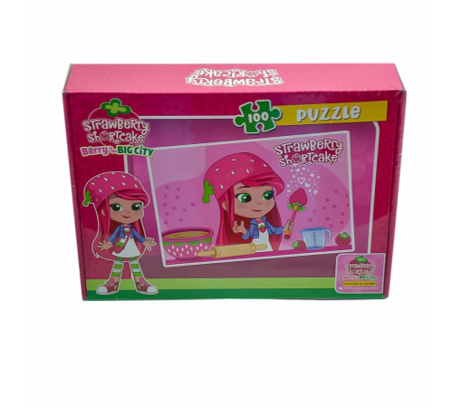 CK7879 ÇİLEK KIZ 100 Parça Kutu Puzzle-Utku Oyuncak