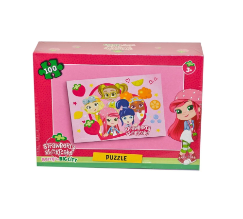 CK7909 Çilek Kız 100 Parça Puzzle - Laço Kids - Utku Oyuncak