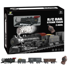 Classic Steam Kumandalı 2,4 Ghz Pilli Tren Seti 30 Parça 1613G