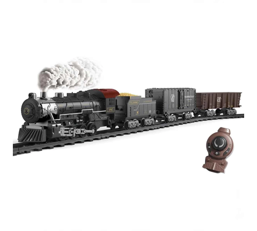 Classic Steam Kumandalı 2,4 Ghz Pilli Tren Seti 30 Parça 1613G