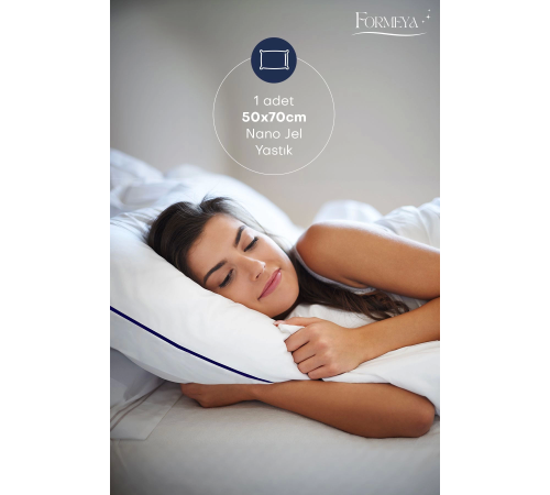 Climate %100 Pamuk Dış Kumaş Nano Jel Yastık Otel Yastığı 50*70 Cm 1200 gram Climate %100 Pamuk Dış Kumaş Nano Jel Yastık Otel Yastığı 50*70 Cm 1200 gram