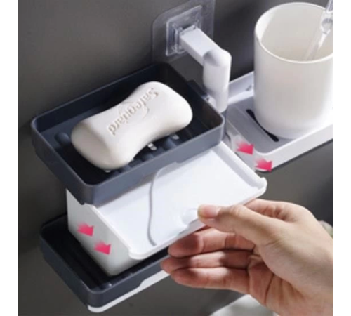 Çoklu Sabun Tutucu Fonksiyonel Banyo Sabunluk Çoklu Sabun Tutucu Fonksiyonel Banyo Sabunluk