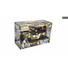 Combat Force Figür ve Askeri Jeep