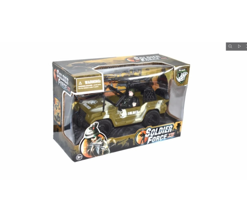 Combat Force Figür ve Askeri Jeep Combat Force Figür ve Askeri Jeep
