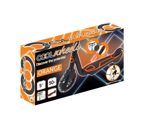 Cool Wheels 2 Tekerlekli Işıklı Scooter Turuncu Cool Wheels 2 Tekerlekli Işıklı Scooter Turuncu