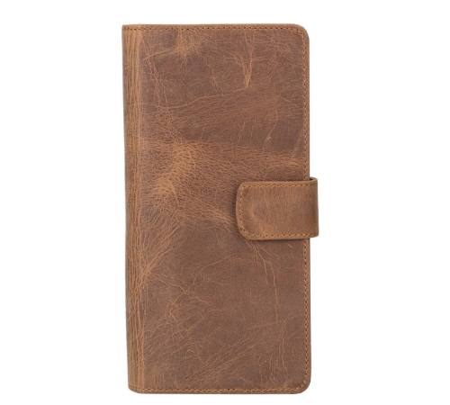 Coppet 6.7 inch Uyumlu Deri Kartlıklı Kılıf G6 Taba Coppet 6.7 inch Uyumlu Deri Kartlıklı Kılıf G6 Taba