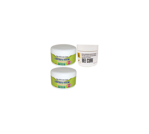Çörek Otu Kremi Büyük XL Boy 2x200 ml+ Bee Cure 150 ml Krem