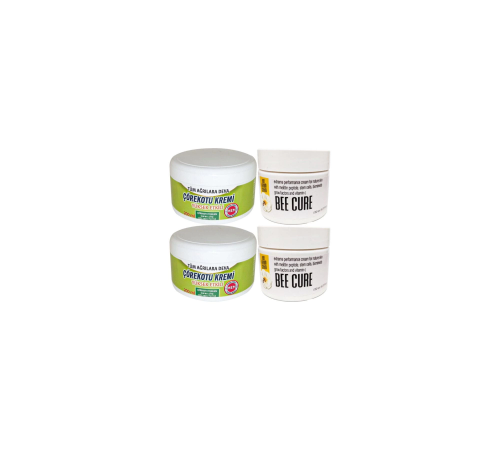 Çörek Otu Kremi Büyük XL Boy Krem 2x200 ml+ Bee Cure 2x150 ml Krem Çörek Otu Kremi Büyük XL Boy Krem 2x200 ml+ Bee Cure 2x150 ml Krem