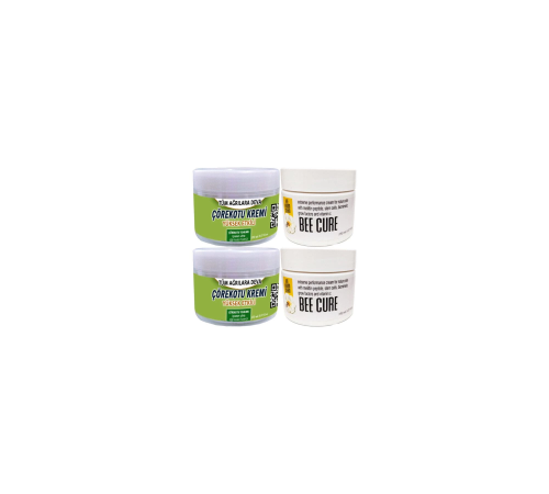 Çörek Otu Kremi Vücut sızıları için 2x150 ml+Bee Cure Krem 2x150 ml Çörek Otu Kremi Vücut sızıları için 2x150 ml+Bee Cure Krem 2x150 ml