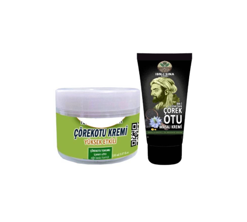 Çörek Otu Kremi Vucut Sızılarına Masaj Bakım Kremi 150 ml+İbn-i Sina Çörek Otu Kremi 50 ml Çörek Otu Kremi Vucut Sızılarına Masaj Bakım Kremi 150 ml+İbn-i Sina Çörek Otu Kremi 50 ml
