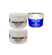 Çörek Otu Kremi XL Boy Sızılar İçin 2x200 ml+Painclass Kuyruk Yağı 100 ml Kremi