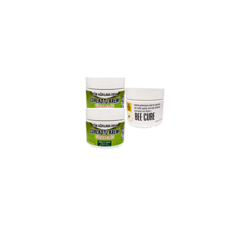 Çörek Otu Vücut Sızılarına 2 x 100 ml - Bee Cure Krem 150 ml Çörek Otu Vücut Sızılarına 2 x 100 ml - Bee Cure Krem 150 ml