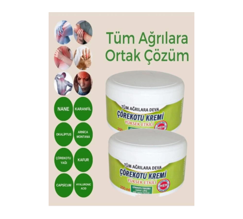 Çörekotu Kremi Bel Sırt Adale Sızılarını Giderici Masaj Bakım Kremi 200 ml x 1 adet Çörekotu Kremi Bel Sırt Adale Sızılarını Giderici Masaj Bakım Kremi 200 ml x 1 adet