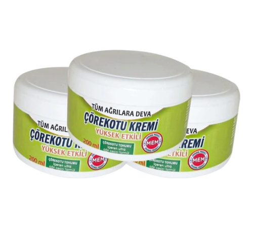 Corex Çörek Otu Kremi Green Box 3 Tane Birden 200 ml