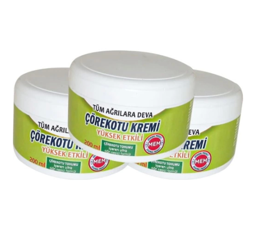 Corex Çörek Otu Kremi Green Box 3 Tane Birden 200 ml GZYZF132