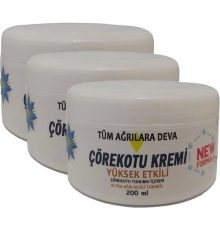 Corex Çörek Otu Kremi SNMY051 3Adet x 200 ml / 3lü Vücut Kremi SNMY051