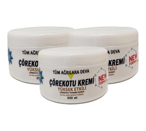 Corex Çörek Otu Kremi White Box 3 Tane Birden 200 ml
