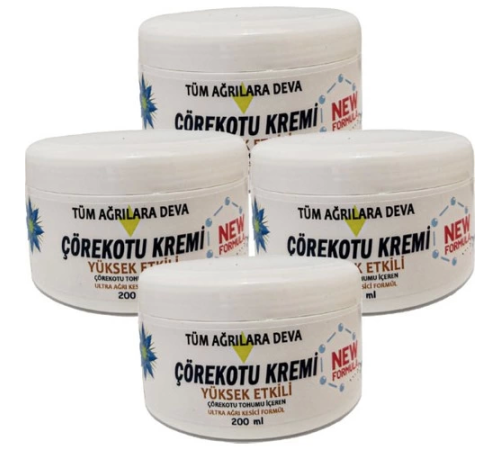 Corex Çörek Otu Kremi White Box 4 Tane x 200 ml