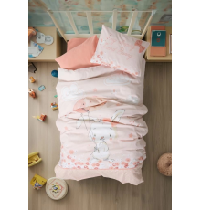 Cotton Box Bebek Nevresim Takımı Rapeti Somon