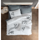 Cotton Box Brode Ranforce Çift Kişilik Nevresim Takımı İvy Gri