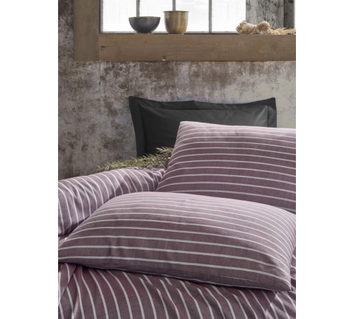Cotton Box Çift Kişilik Bambu Saten Nevresim Takımı Bordo Cotton Box Çift Kişilik Bambu Saten Nevresim Takımı Bordo