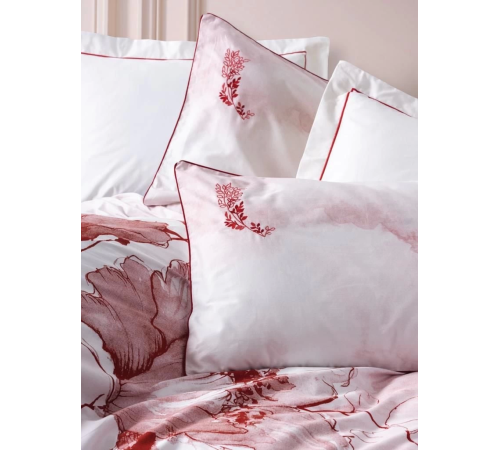 Cotton Box Çift Kişilik Elit Saten Nevresim Takımı Gules Kırmızı Cotton Box Çift Kişilik Elit Saten Nevresim Takımı Gules Kırmızı